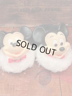 画像2: MICKEY MOUSE "MADE IN USA" KIDS VINTAGE ROOM SHOES SET