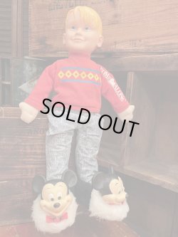 画像8: MICKEY MOUSE "MADE IN USA" KIDS VINTAGE ROOM SHOES SET