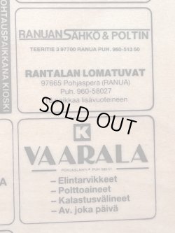 画像16: STORES "RAUMA,FINLAND" ADVERTISING TRAY