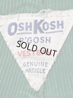 画像5: OSHKOSH "MADE IN USA" KIDS VINTAGE CORDS OVERALL 