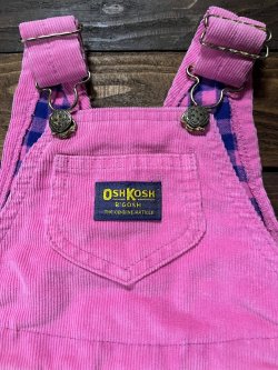 画像3: OSHKOSH "MADE IN USA" KIDS VINTAGE CORDS OVERALL 