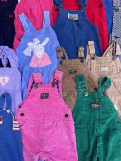 画像7: OSHKOSH "MADE IN USA" KIDS VINTAGE CORDS OVERALL 