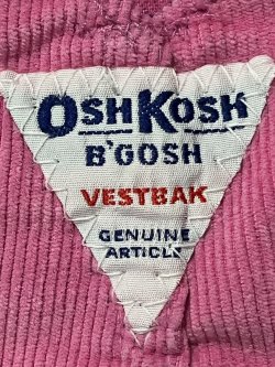画像6: OSHKOSH "MADE IN USA" KIDS VINTAGE CORDS OVERALL 