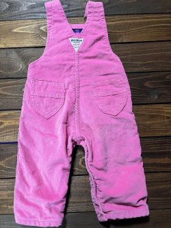 画像2: OSHKOSH "MADE IN USA" KIDS VINTAGE CORDS OVERALL 