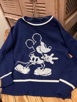 画像5: MICKEY MOUSE KIDS VINTAGE JACQUARD SWEATER 