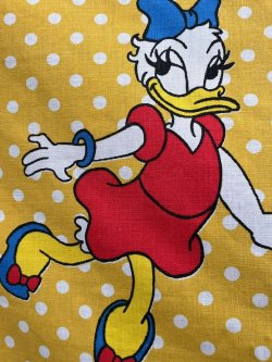 画像9: DISNEY "DISNEYLAND🏰" VINTAGE TWIN FLAT SHEETS