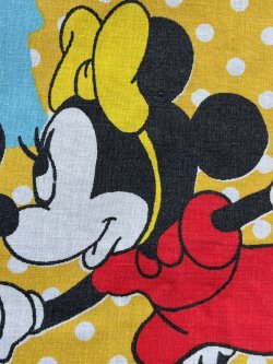 画像7: DISNEY "DISNEYLAND🏰" VINTAGE TWIN FLAT SHEETS