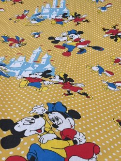 画像4: DISNEY "DISNEYLAND🏰" VINTAGE TWIN FLAT SHEETS