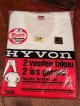 HYVON "MADE IN FINLAND"  1970'S D.STOCK LONG SLEEVE T-SHIRTS ＋ PANTS SET