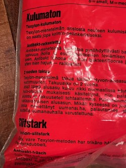 画像9: HYVON "MADE IN FINLAND"  1970'S D.STOCK LONG SLEEVE T-SHIRTS ＋ PANTS SET