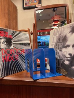 画像15: GUSTAVSBERG MIDCENTURY MODERN "BLUE" RECORD HOLDER