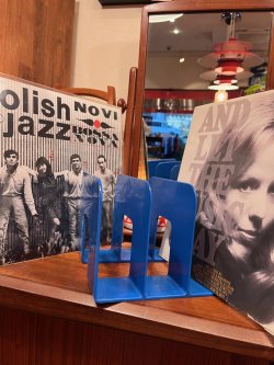 画像2: GUSTAVSBERG MIDCENTURY MODERN "BLUE" RECORD HOLDER