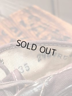 画像9: ECLIPSE  "MADE IN USA" 1950'S BROWN CANVAS SHOES