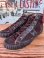 画像1: ECLIPSE  "MADE IN USA" 1950'S BROWN CANVAS SHOES (1)