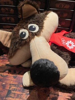 画像1: SARAJEBO WINTER OLYMPIC 1984'S MASCOT "VUCKO" DOLL