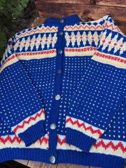 画像2: NORDIC VINTAGE KINIT CARDIGAN