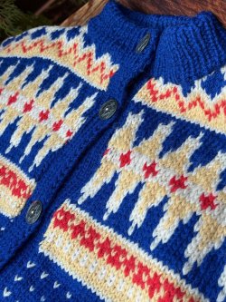 画像3: NORDIC VINTAGE KINIT CARDIGAN