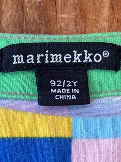 画像4: MARIMEKKO "92 / 2Y" KIDS USED DRESS 
