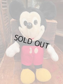 画像1: MICKEY MOUSE 1980'S PLUSH DOLL