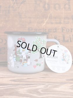 画像1: MOOMIN "MUURLA,FINLAND" ENAMEL MUG