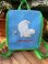 画像1: MOOMIN "LASTEN PARHAAT KIRJAT"  00'S FINNISH KIDS USED BACKPACK  (1)