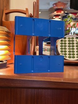 画像8: GUSTAVSBERG MIDCENTURY MODERN "BLUE" RECORD HOLDER