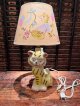 TIGER 1960'S LAMP WITH ORIGINAL LAMP SHADE