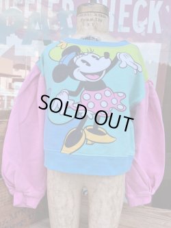 画像8: MINNIE MOUSE "MULTI COLOR🎪" KIDS USED SWEAT SHIRTS 