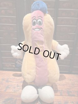 画像1: LOS ANGELES DODGERS🌭HOTDOG PLUSH DOLL #2