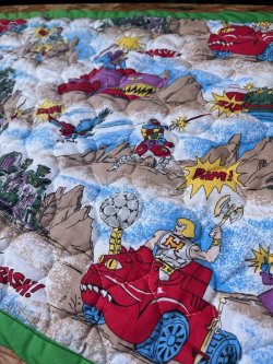 画像3: MASTERS OF UNIVERSE 1980'S QUILT 