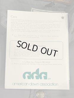 画像7: L.L.BEAN "MADE IN USA" D.STOCK DOWN VEST WITH TAG