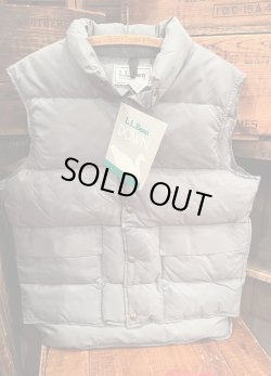 画像1: L.L.BEAN "MADE IN USA" D.STOCK DOWN VEST WITH TAG