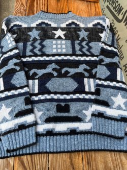 画像2: HORSES🐴 FRINGE KIDS  USED SWEATER 