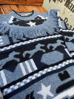 画像4: HORSES🐴 FRINGE KIDS  USED SWEATER 