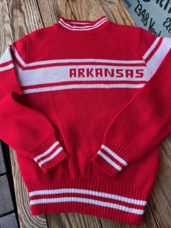 画像2: BRANDON "MADE IN USA" KIDS VINTAGE JACQUARD SWEATER 