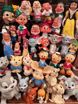 画像19: SNOW WHITE ＋ SEVEN DWARFS "MADE IN ITALY" 1960'S LEDRAPLASTIC FIGURE SET