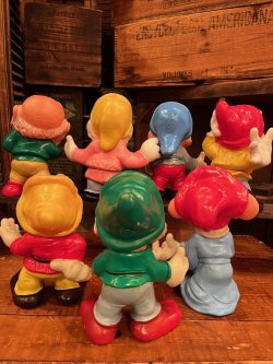 画像7: SNOW WHITE ＋ SEVEN DWARFS "MADE IN ITALY" 1960'S LEDRAPLASTIC FIGURE SET