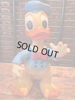 画像1: DONALD DUCK "MADE IN ITALY" 1960'S LEDRAPLASTIC FIGURE #1