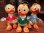 画像2: HUEY, DEWEY, AND LOUIE "MADE IN ITALY" 1960'S LEDRAPLASTIC FIGURE SET (2)