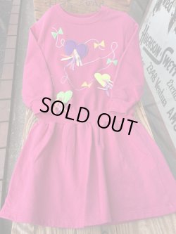 画像1: WEST 34 🦄 KIDS 1990'S SWEAT DRESS