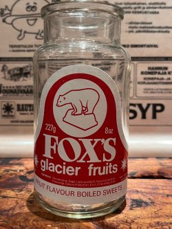 画像1: FOX'S GLACIER FRUITS ”MADE IN UK" 1970'S CANDY BOTTLE