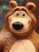 画像2: MASHA AND BEAR "BEAR" 2008'S FIGURE (2)