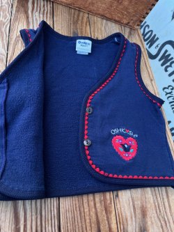 画像6: OSHKOSH "MADE IN USA"KIDS VINTAGE SWEAT VEST