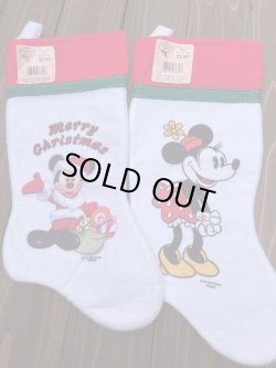 画像7: MICKEY MOUSE 1980'S D.STOCK CHRISTMAS STOCKING