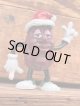 CALIFORNIA RAISINS "SANTA CLAUS" 1980'S PVC FIGURE 