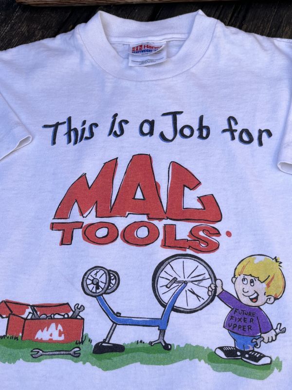 MAC TOOLS "MADE IN USA" KIDS VINTAGE TSHIRTS COME TOGETHER