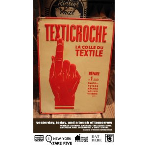 画像: TEXTICROCHE VINTAGE SIGN BOARD