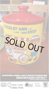 画像: RAGGEDY ANN & ANDY BOBBS MERRILL COOKIE JAR