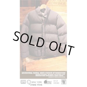 画像: WILDERNESS EXPERIENCE VINTAGE  DOWN JACKET NAVY/NAVY