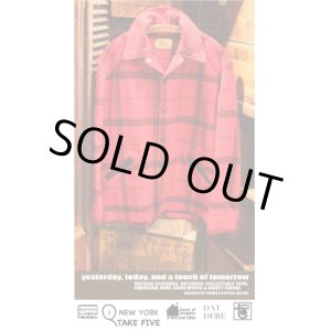 画像: SKOOKUM RED PLAID DOUBLE MACKINAW JACKET